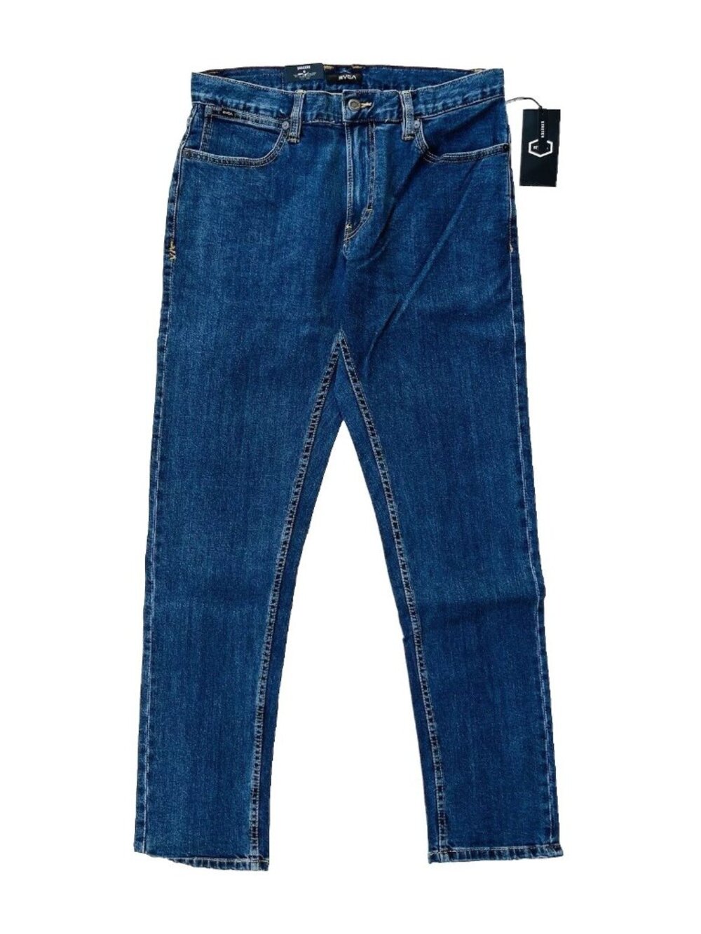 RVCA Daggers Slim Droit Jeans Men's 32